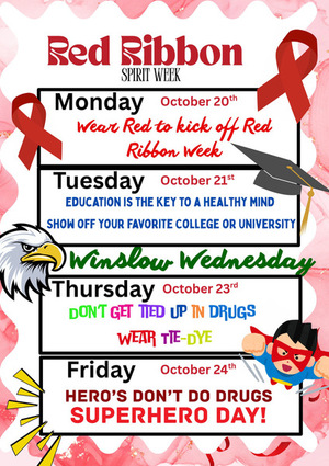Red Ribbon Week 10/20-10/31